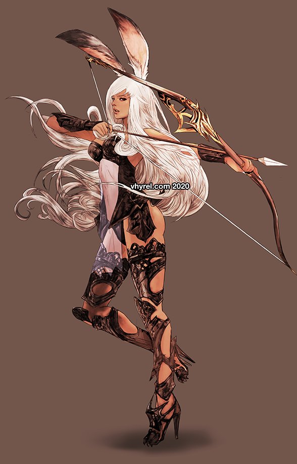 Fran. 🐇 [2020]. #FFXII #FF12. Shop: vhyrel.com.