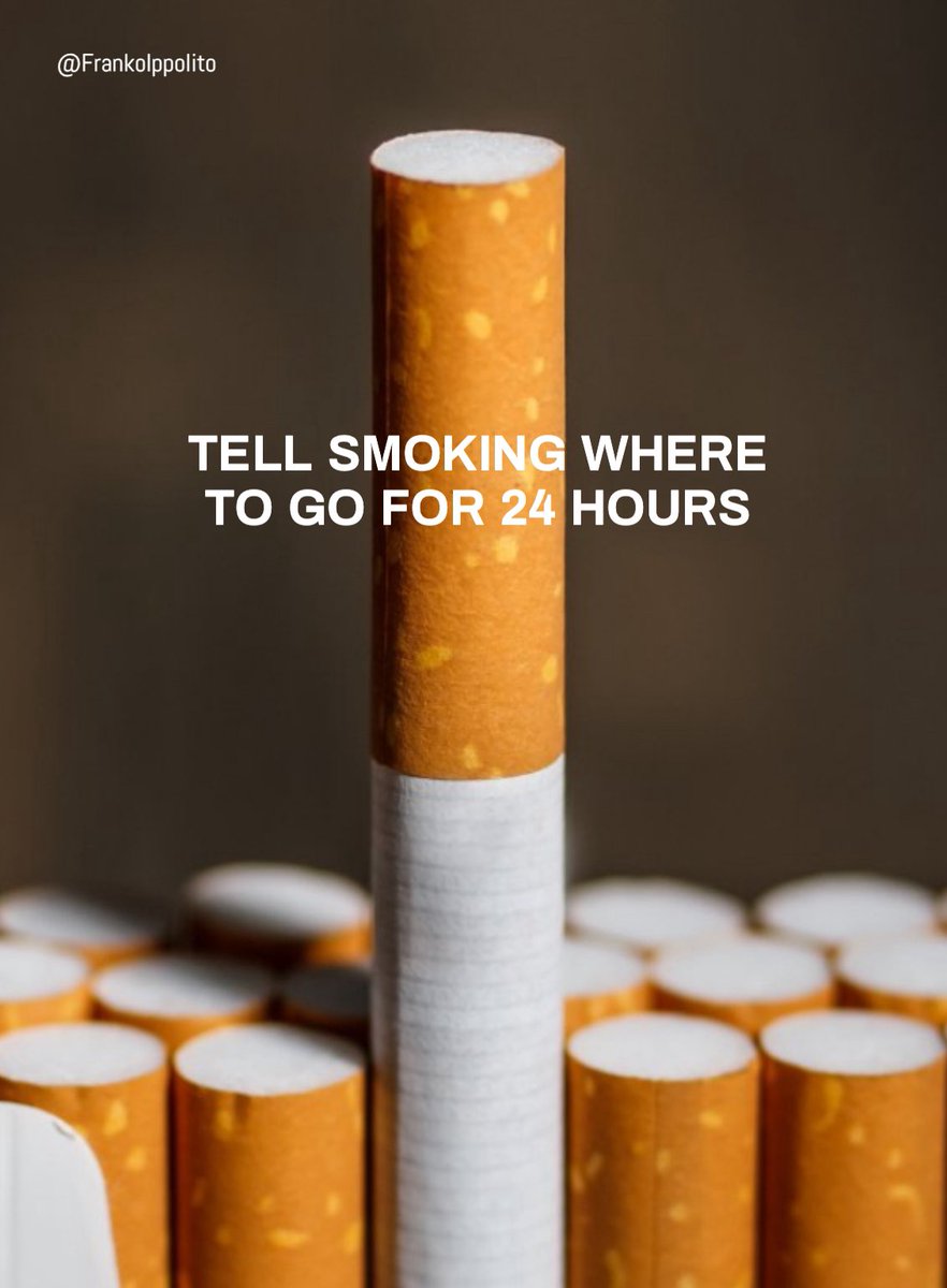 One Minute Brief of the Day:
Create posters to encourage people to give up smoking for #NationalNoSmokingDay 🚬 ❌ @OneMinuteBriefs