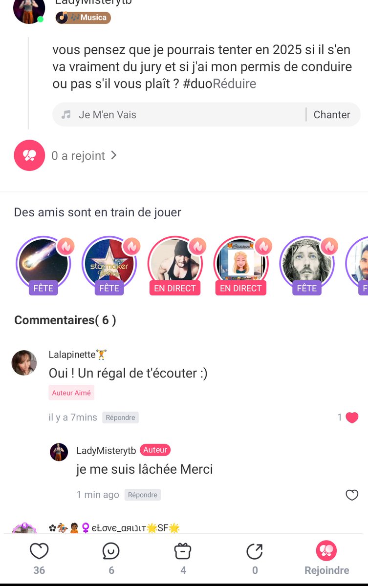 Bon plus qu'à attendre que Vianney s'en va vraiment de <a href="/TheVoice_TF1/">The Voice ✌️</a>  SANS OBLIGATIONS le #duo c'est seulement pour ceux qui ont envie de se lâcher sur Starmaker de toutes façons dommage qu'on peut pas envoyer une vidéo de Starmaker pour pouvoir m'inscrire au casting 2025