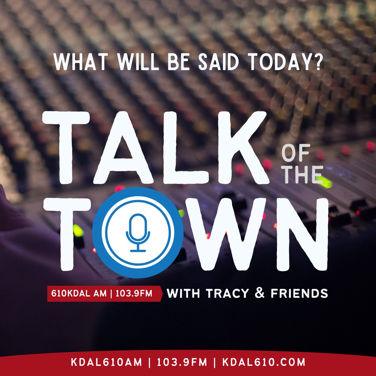 tottwithtracy's tweet photo. New hours beginning this Saturday! 8AM to 10AM!
103.9FM, 610AM and live streamed at https://t.co/4mirHkRNUY https://t.co/lkAfVy2NXp
