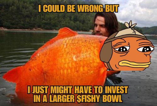 FishySolana's tweet photo. buy $FISHY more and hodl in ur big bowl

#FISHY #SOLANA https://t.co/7ESlIVpvan
