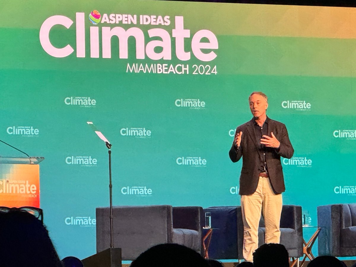 “Trust is the oxygen of civic engagement” - Mayor @JonMitchellNB on building trust with the local community, fishermen, and other key stakeholders and laying the groundwork to make New Bedford the offshore wind energy capital of America. #AspenIdeasClimate