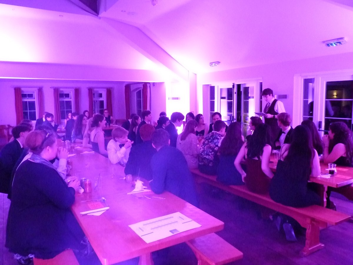 AmpCollArts's tweet photo. As part of Culture Week @AmpleforthColl, we celebrated the annual Theatre Dinner. Mr Mutton quoted Oscar Wilde "I regard the theatre as the greatest of all art forms, the most immediate way in which a human being can share with another the sense of what it is to be a human being" https://t.co/te3AMaRvGL