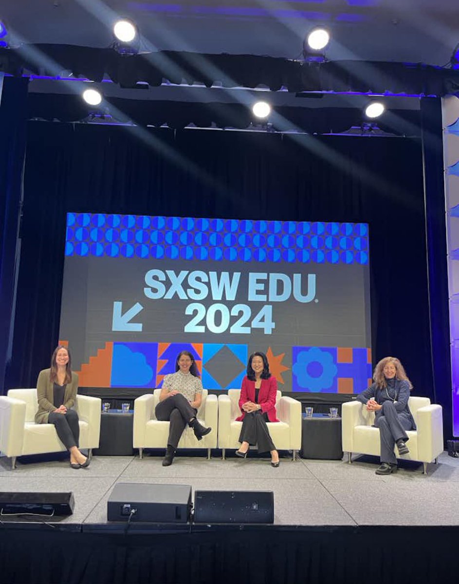 Spotted! Last week, NAEYC CEO Michelle Kang, engaged in conversations with other early childhood thought leaders on key topics in education at SXSW EDU. Which educational topics are most interesting to you? Let us know in the comments! @texasaeyc