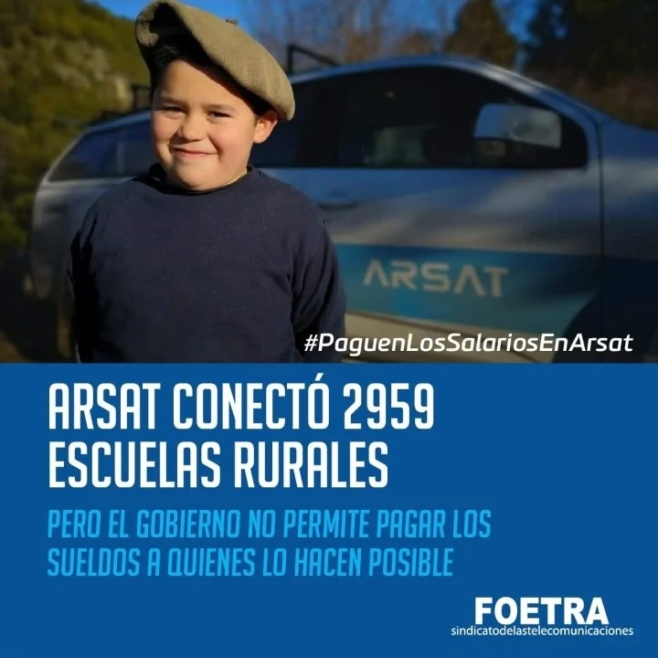 Atacan a los trabajadores para borrar los logros de las políticas públicas

#PaguenLosSalariosEnArsat