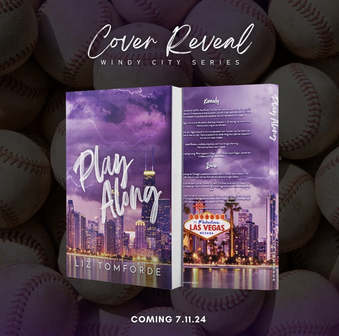 lancesruin's tweet image. 💜 Play Along Cover Reveal : #windycityseries book 4 🤍

WOW I think this book is STUNNING &amp;amp; goes with the series so well. The model version is bleh to me but I’m not the biggest model cover loving gal so it is what it is.

#PLAYALONG #KENNEDYISAIAH