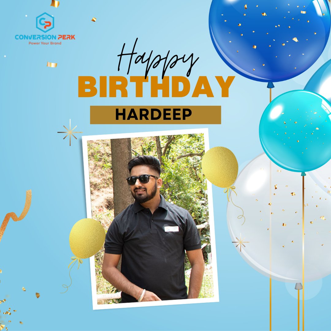 Happy Birthday to one of the most hardworking and dedicated employees we have! May you have a year filled with happiness, health, and prosperity.
Happy Birthday Hardeep!
.
.
.
#conversionperk #cpmohali #happybirthday #cpfamily #birthday #birthdaywishes #employeebirthday