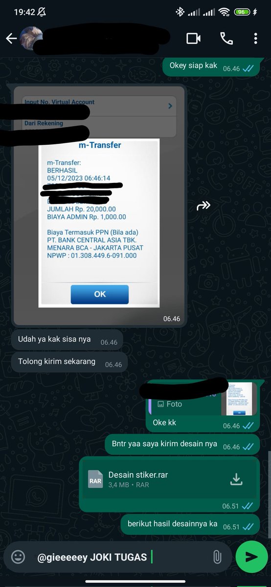 gieeeeey's tweet photo. TESTIMONI JOKI TUGAS di @gieeeeey 
✅ Joki Tugas Makalah/Paper/Laporan/Skripsi
✅ Joki Tugas PPT Biasa/Morph 
✅ Joki  Desain Banner/Logo/Pamflet/Feed Instagram
✅ Joki Edit Sound/Video
 
#Jokitugas #jokitugaskuliah #jokitugasmurah #Jokiskripsi #zonauang #zonajajan https://t.co/yKbwp7RQz7