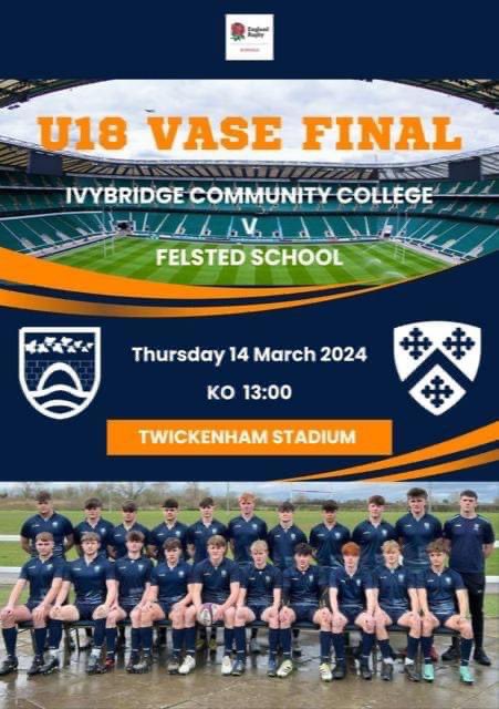 IvybridgeRFC's tweet photo. Good luck to the Colts who are playing for ICC tomorrow at Twickenham, what an amazing opportunity for them. https://t.co/onJtVPRSuf