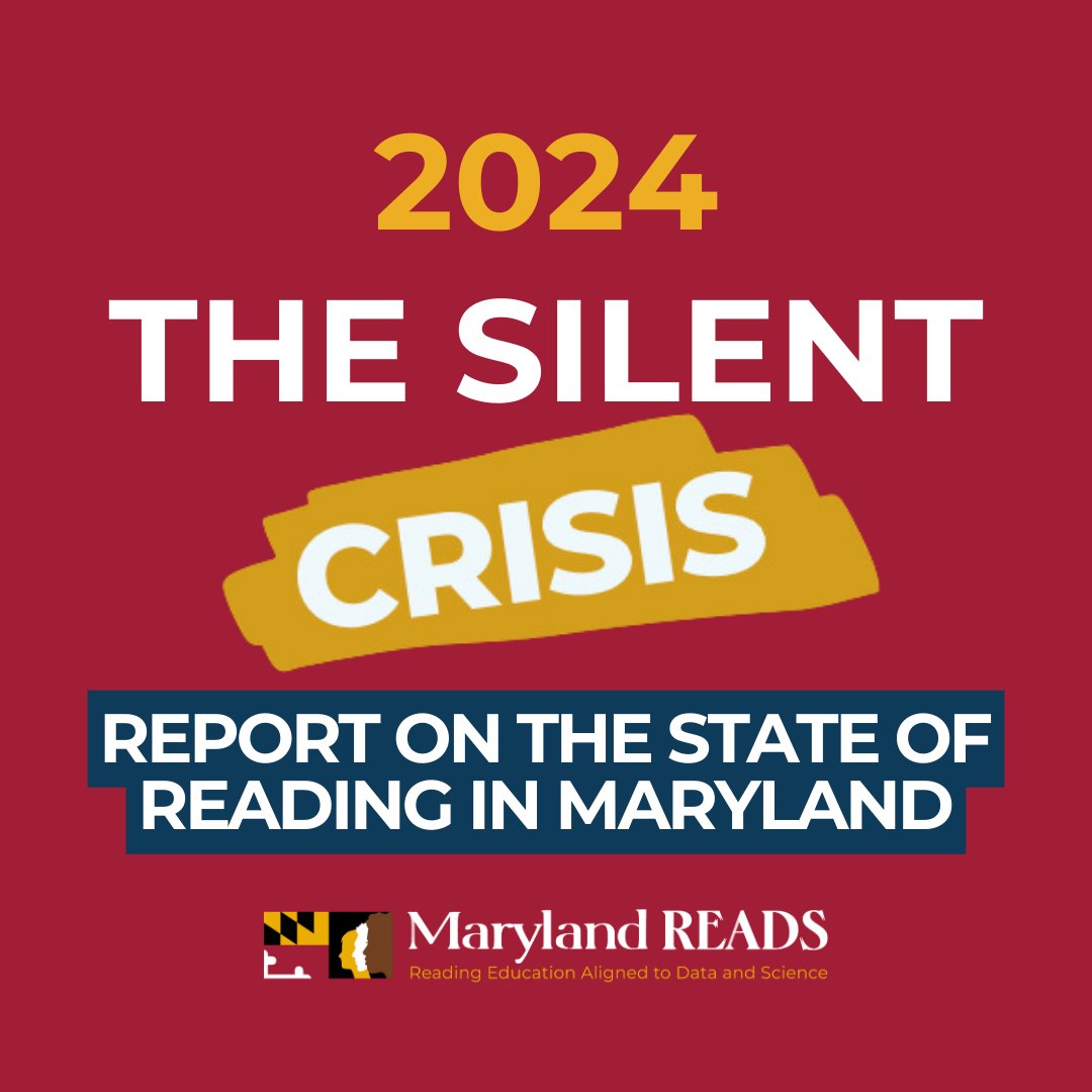 Maryland students are suffering silently while a dramatic reading decline has taken place–it’s time to #TurnThePage on the reading crisis. Read more in our 2024 report #TheSilentCrisis 🔽 marylandreads.org/download-repor…