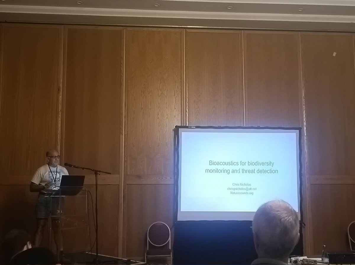 Cámaras trampa y bioacustica. Creo que me gusta un poco más la informática hoy.... #Smartcongress