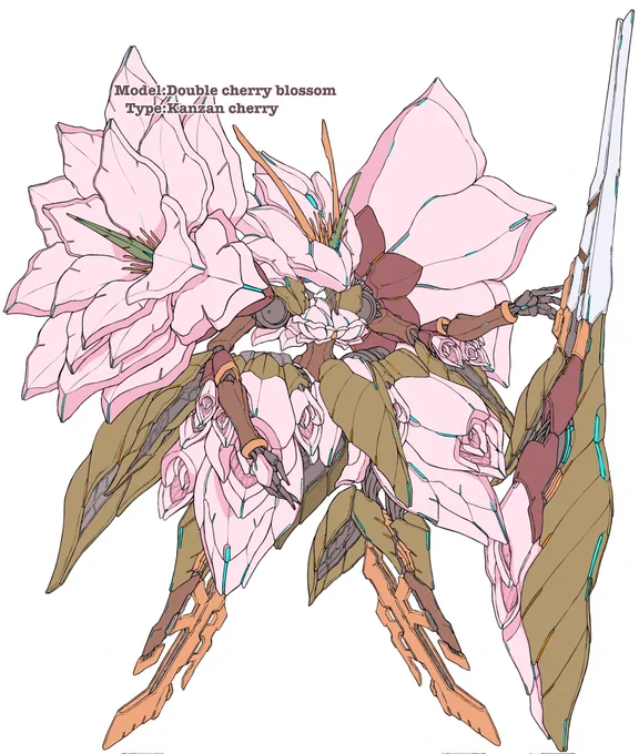 #オリメカは性癖の見本市お花のロボット 