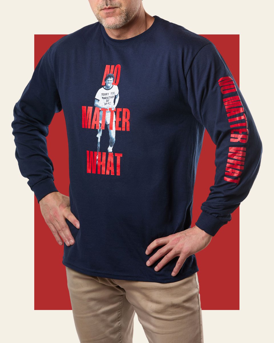 A closer look at our #NoMatterWhat #TerryFoxRun shirt collection! ❤️

Get your limited-edition shirt today at terryfox.org All proceeds support cancer research.