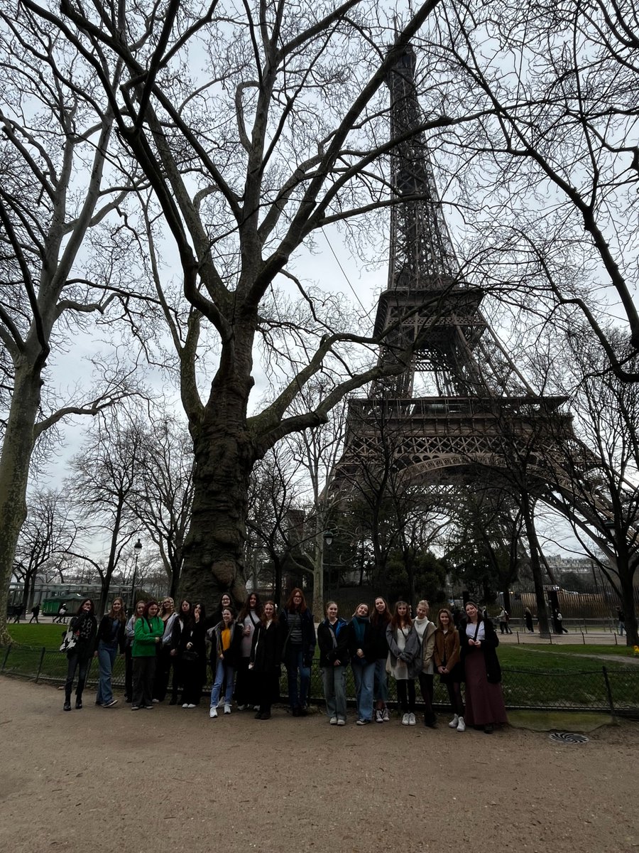 Our French, History of Art and Humanities students have touched down in the City of Love - Paris! 🌟 From exploring the iconic Louvre to marvelling at the Eiffel Tower, Musée Rodin, and enjoying a picturesque boat trip on the Seine - their adventure is just getting started! 🥐