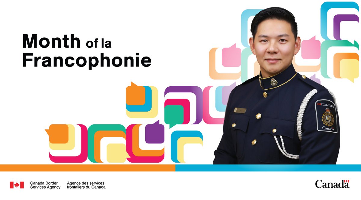 Steven is a border services officer in Calgary. Originally from Quebec, he is proud to welcome travelers in both of Canada's #OfficialLanguages. He encourages his Anglophone and Francophile colleagues to learn French.
#FrancophonieMonth