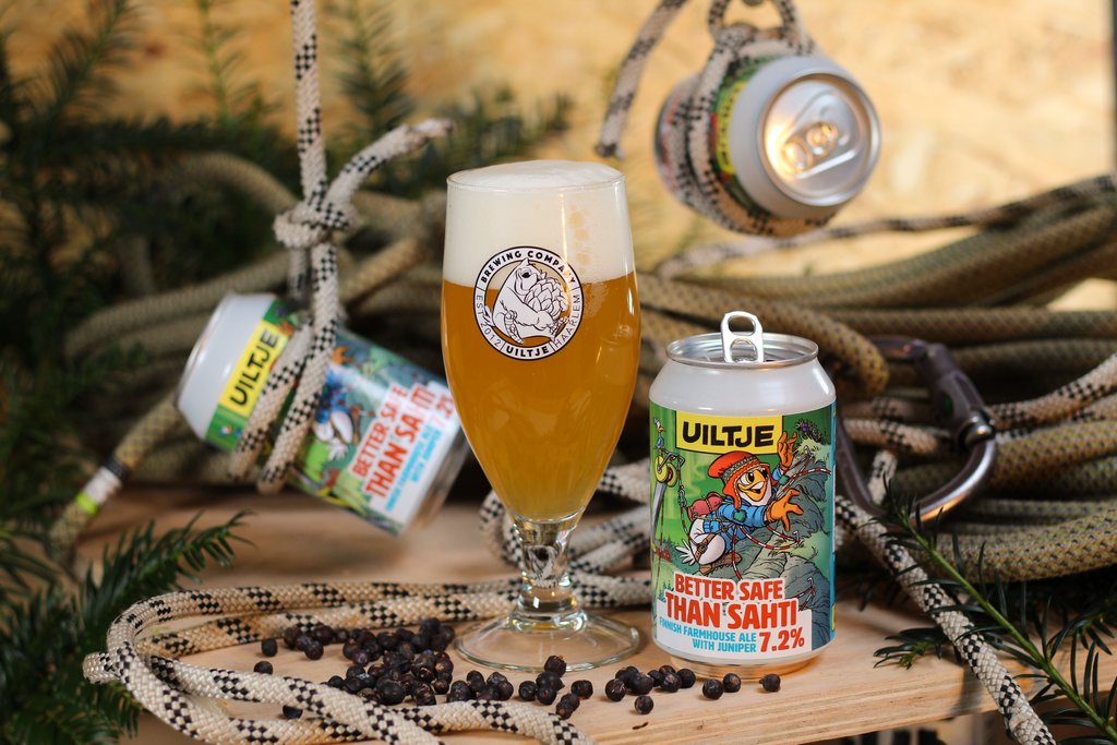 A classic Northern European farmhouse ale that goes heavy on the pale juniper berry and light on the hops. A courageous, fatalistic Baltic Sea ballbuster brewed for men with elaborate facial hair.

👉️ uiltjebrewing.com/product/better…