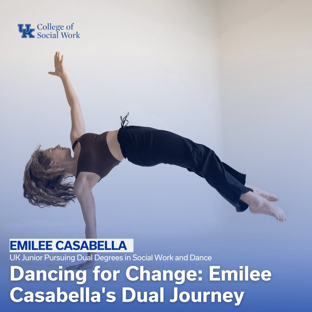 🎉 Emilee Casabella, a junior pursuing dual degrees in Social Work and Dance lit up the stage in the UK's 'Home' dance concert! 💃 From contemporary ballet to Irish fusion, she's shining bright! 🌟

#SocialWorkisEveryWhere #DancePassion #SocialWorkJourney #UKCoSW