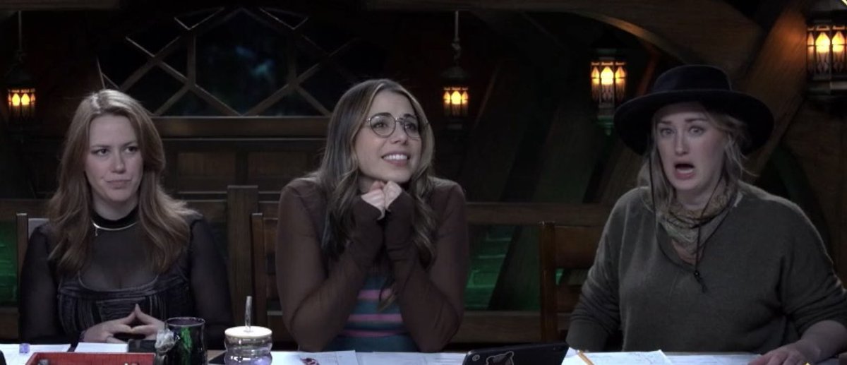 fatespun's tweet photo. paused and accidentally got the perfect screenshot of the nein girlies https://t.co/OCqT4OkAAq