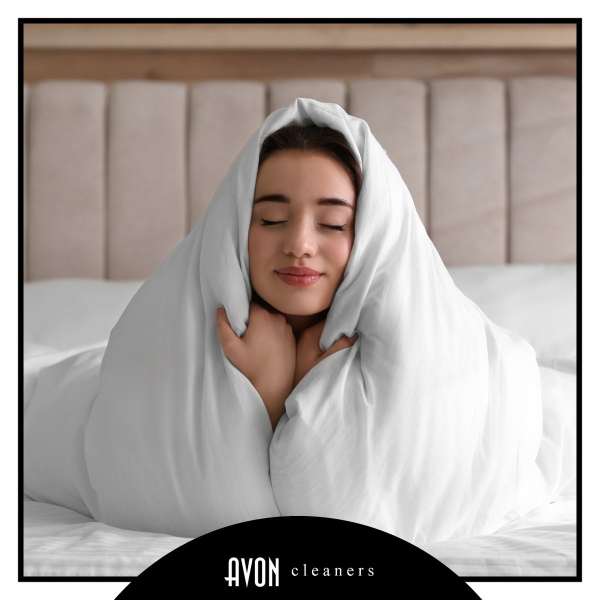 Spend a little extra time enjoying you bed this morning, and skip laundry day! 🛏️✨ Leave it to the pros to do your laundry for you - Avon Cleaners! #ProfessionalDryCleaning #StayInBed #Relax #EnjoyYourself