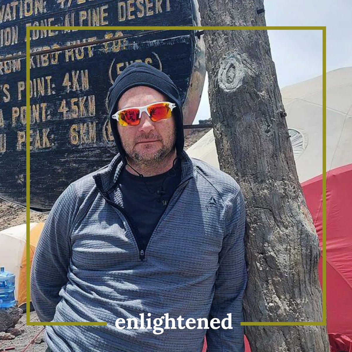 Would you climb a mountain to help others? Would you do it while you were feeling unwell? 🗻 🤔 That is exactly what @EdinburghUni @uoessps alumnus Christopher Farrenholz did. He tells Enlightened about the experience. Read his blog 🔗 edin.ac/3Ujpj2L