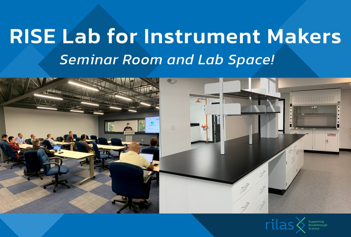 rilastech's tweet photo. Instrument Makers ⚖
Looking for more effective seminar space in Boston? Explain AND Demonstrate solutions hands-on at the Rilas RISE Lab!
Contact info@rilastech.com-short &amp; long-term options.

RISE Lab: https://t.co/J1xaGqYI0s

#demospace #instrumentmakers #biotech #seminarspace https://t.co/iVgnPgl0y7