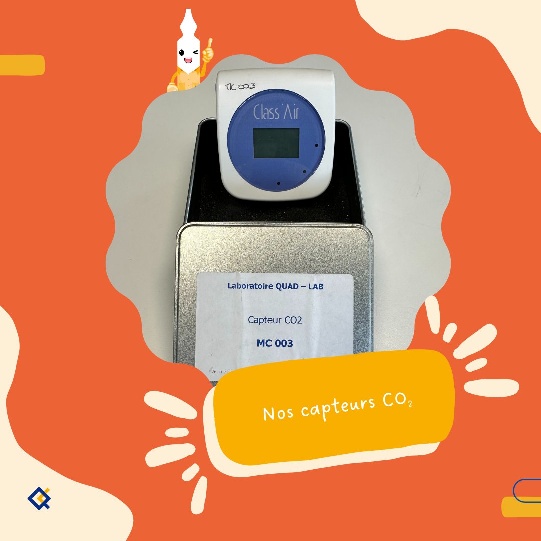 quad_lab's tweet image. 💡 Voici nos capteurs pour le suivi du CO2/hygrométrie et température mis à votre disposition pour la location.

ℹ Pour davantage d'informations, contactez-nous à l'adresse suivante : contact@quad-lab.fr

#capteurco2 #analyseco2 #laboratoire #air #co2