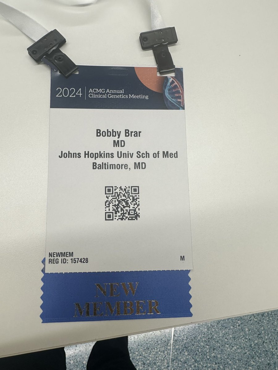 Enjoying all the genetics fun at the ACMG annual meeting #acmg2024