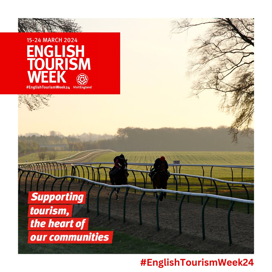 As #EnglishTourismWeek24 draws to a close, we want to send out an invite to everyone to visit us at the Home of Horseracing. Whether you're coming for a day at the races, a staycation, or Discover Newmarket Experience, we warmly welcome you to make happy memories with us.