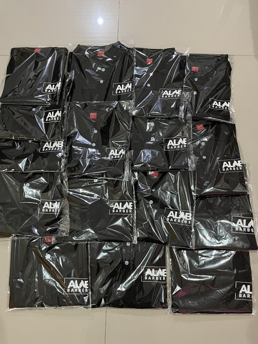 JabPrintsandCo's tweet photo. A big shoutout to ALAB Barbers for trusting us with their custom-printed employee shirts!

#employeeshirt
#printingservices 
#customshirts
#Companyshirts
#tshirtprinting
#digitalprintingservices
#dtfprinting
#jabprintsandco
#StickerLabelPrinting
#souvenirsandgiveaways https://t.co/fePyTSlyfw
