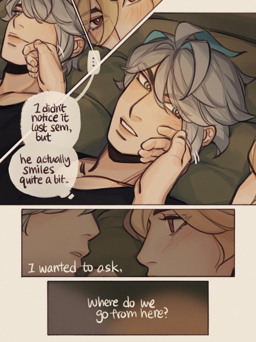 #haikaveh college au - "we should kiss" (4/5) 