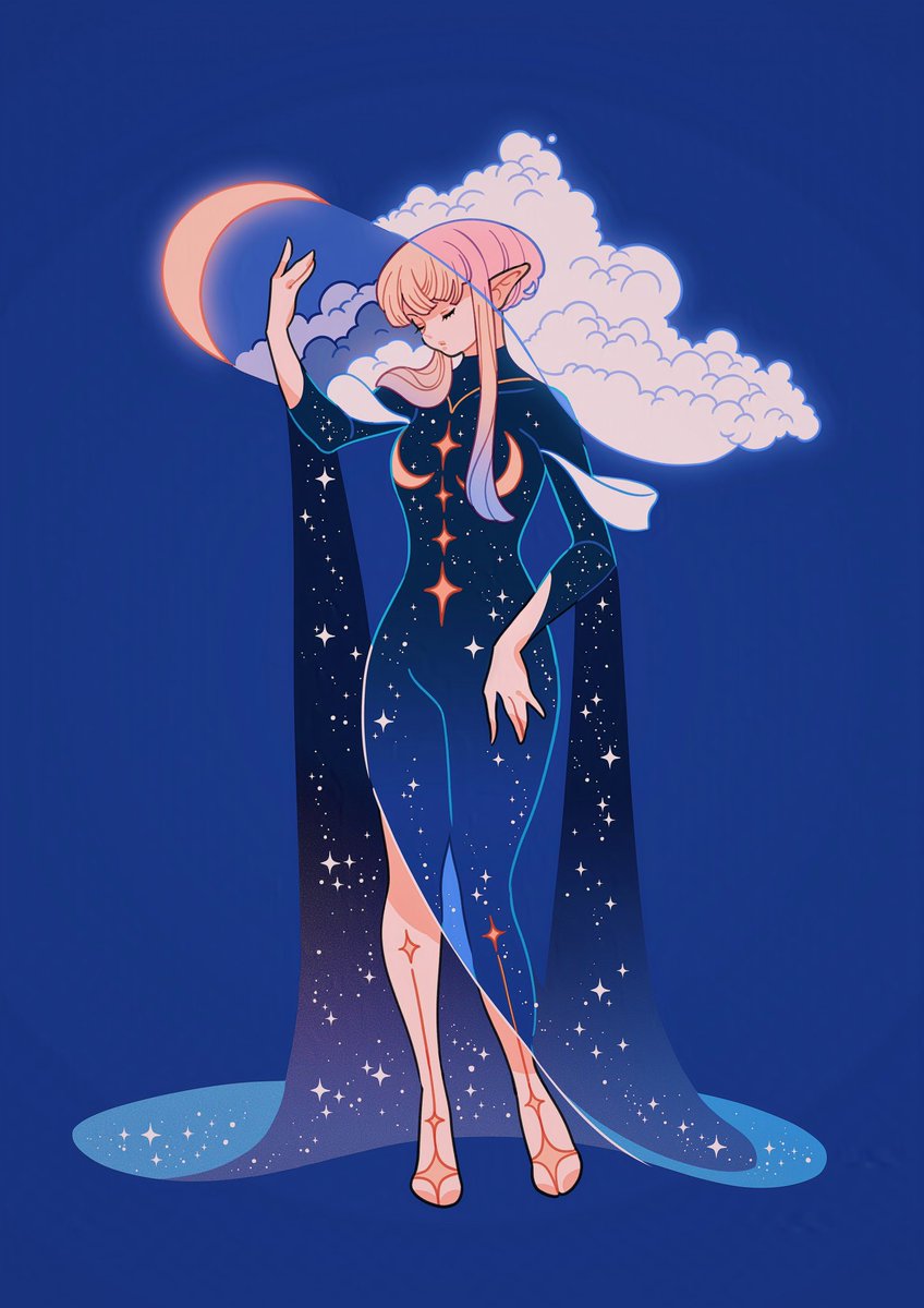 moon dress 🌙