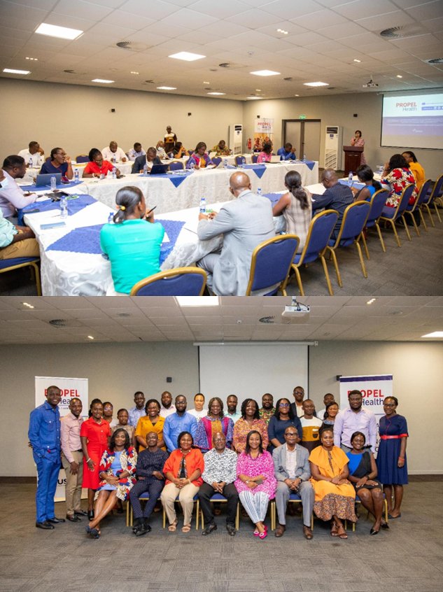 PROPEL Health Project in Ghana has successfully launched! Stakeholder Engagement event united key stakeholders to introduce the mission. SFHIG &amp; partners aim to strengthen health services, family planning access, &amp; advocate for increased reproductive health budgets.
