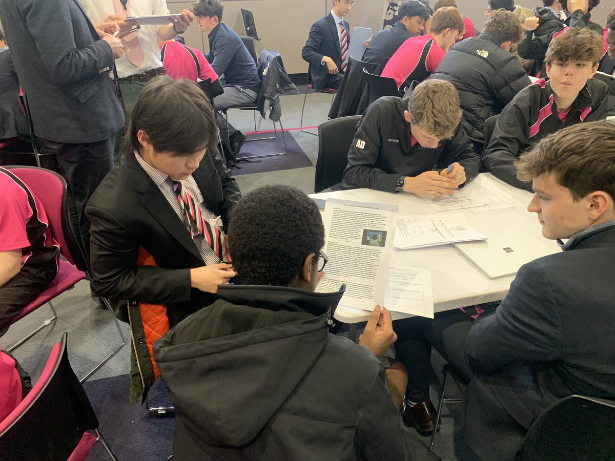 It was great to get the whole house together today for the annual work showcase. Some great pieces on show.