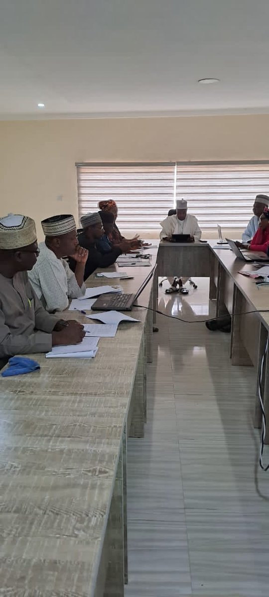 Joint meeting between the @ZariaM_A, Auditor General's office and External Auditors to discuss the draft 2022 Audit report of the Authority. Meeting is now holding at the Auditor General's office.@GovKaduna @DepGovKaduna @BalarabaA_Inuwa @Abdullahi_Lere