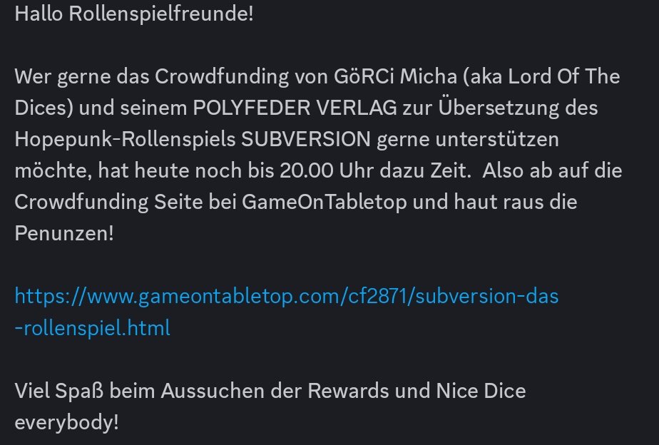 GoeRC_'s tweet photo. https://t.co/6ixqXBYpAM

#Subversion #PolyFeder #Hopepunk #lordofthedices https://t.co/43XMOVyCxC