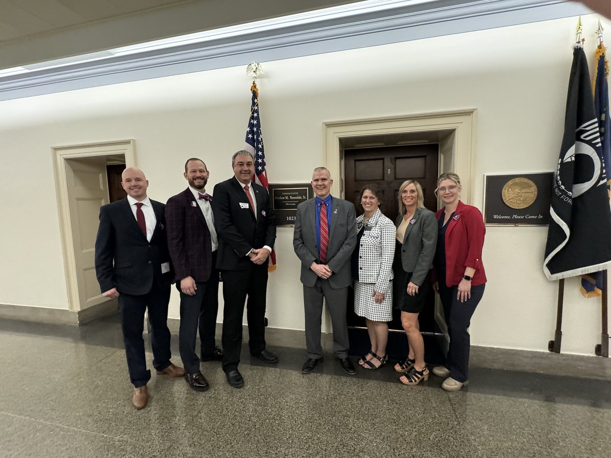 Thank you @RepRosendale for meeting with us to discuss public education in Montana. <a href="/NASSP/">National Assoc. of Secondary School Principals</a> <a href="/NAESP/">National Assoc. of Elementary School Principals</a> <a href="/MTEDLeadership/">SAM</a> #PrincipalsAdvocate