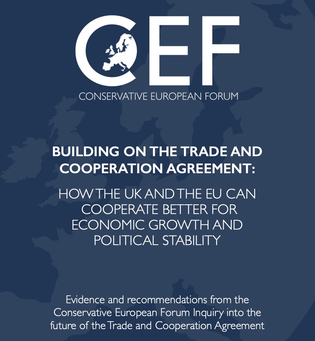 🚀 We've just published our latest report: 'Building on the Trade and Cooperation Agreement: Enhancing UK-EU Cooperation for Economic Growth and Political Stability.' /1