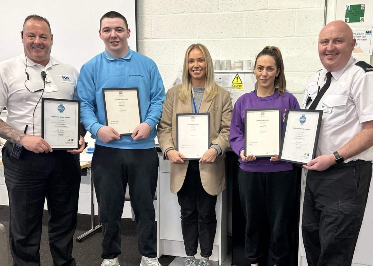 Coffee machines we provided (with @CashBackScot funding) have enabled staff & individuals at @scottishprisons's HMP & YOI Polmont to gain their SCQF level 5 Barista Skills – the first prison in Scotland to be an accredited centre for the qualification: bit.ly/43iTWYw ☕️.