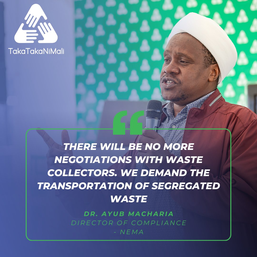 🌱During our HoS Forum last month, Dr. <a href="/ayubmacharia/">Ayub Macharia</a>, Director of Environmental Enforcement at <a href="/NemaKenya/">NEMA Kenya</a>, shed light on the Sustainable Waste Management Act 2022. Key highlights included mandatory waste segregation at the source, with fines up to Kes 20,000 for non-compliance.♻