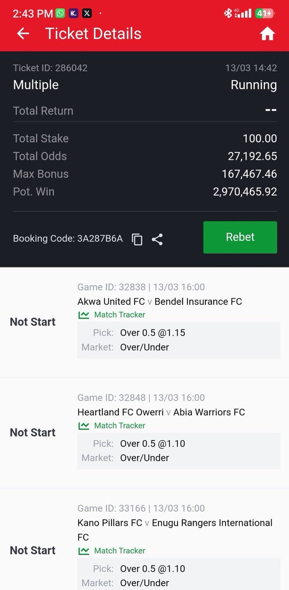 FoluboiNg's tweet image. 28k odds on Sportybet 👉 if 2.9million naira can change your lives retweet and drop a like ❤️ 

Turn on my notification and share to my many people 

We all gonna make it during this tinubu regime
