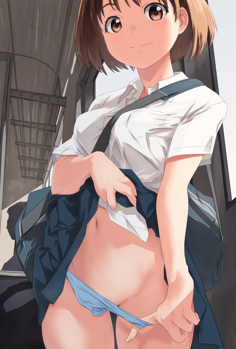 #オリキャラは性癖の見本市 メガネ、スケスケ、てかてか、見せたガール