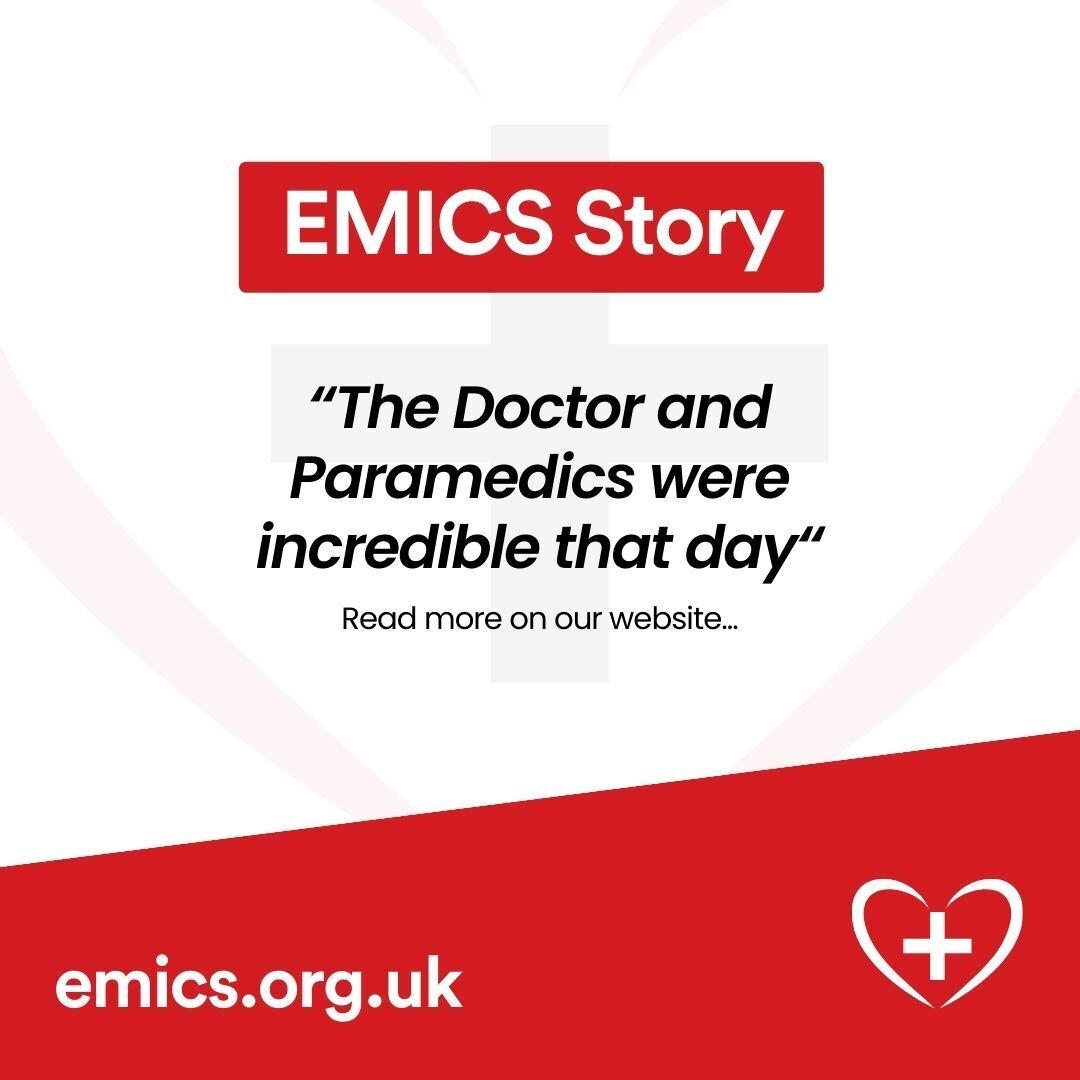 In the most challenging times, compassion and expertise shine through. A family shares their gratitude for the warmth and professionalism of our EMICS doctor and paramedics during a profound loss. 💔

Read more on our website... emics.org.uk/news/a-family-…