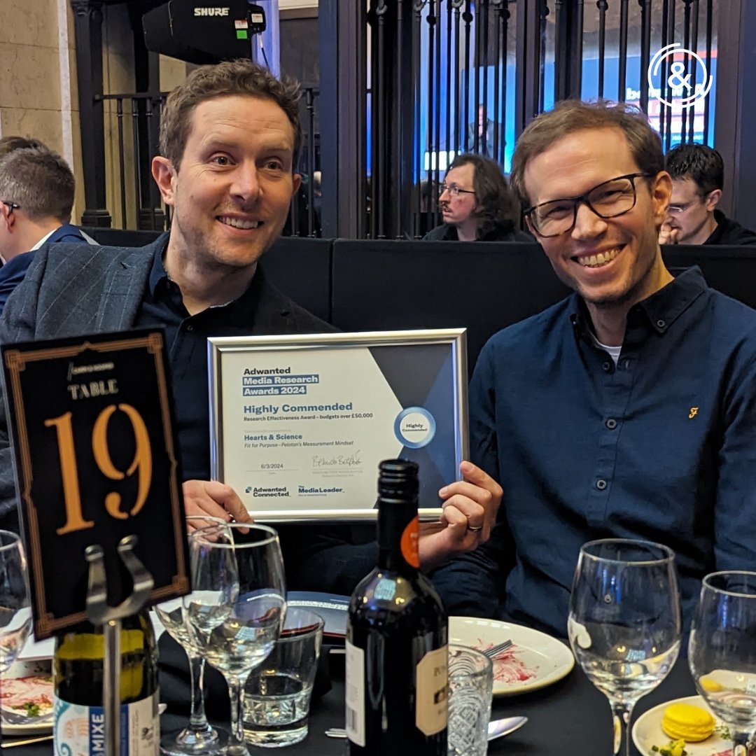 Hearts & Science UK tweet media