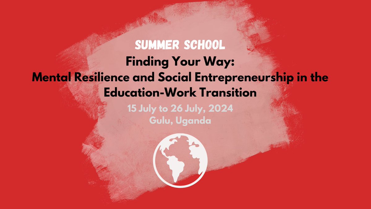 The 'Finding Your Way in the Education-Work Transition' #summerschool taking place in #Gulu, Uganda is accepting applications! This long-running, highly ranked summer school welcomes students from various disciplines to apply. Go to the link in our bio to read more! @rug_gmw