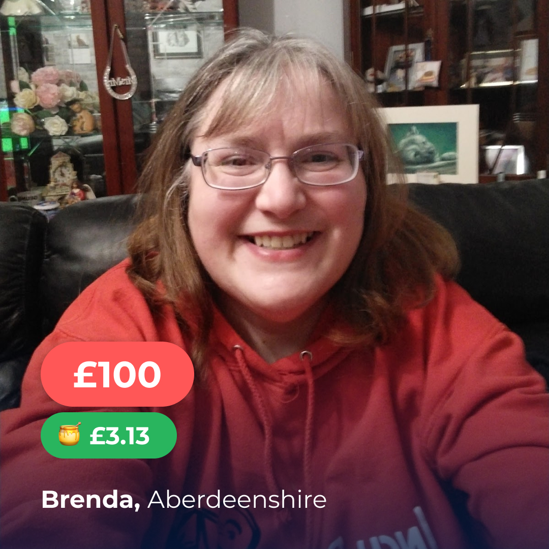 💰 Say congrats to Brenda from Aberdeenshire, who won £103.13 🎉 🥳She said: 'Can't believe it, my luck must be changing, so happy tears!' Follow in her footsteps, sign up to Pick My Postcode today for your chance to win our free online prize draw💸 #Winner #Money #Free #win