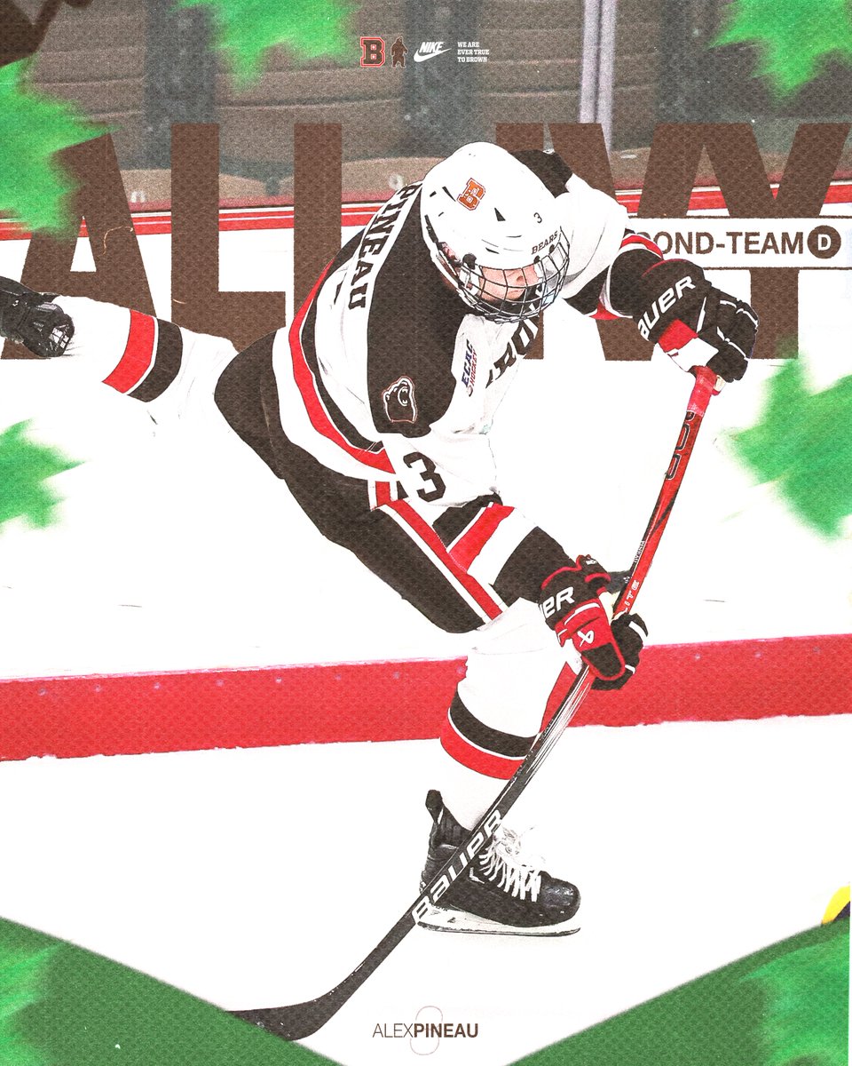 BrownU_MHockey's tweet photo. 3️⃣ Bears garner All-Ivy honors! 

Congratulations to Alex Pineau, Ryan St. Louis, and Jordan Tonelli!

📰 - https://t.co/4BoMAIbQje

#EverTrue https://t.co/aNUcY2AIG4