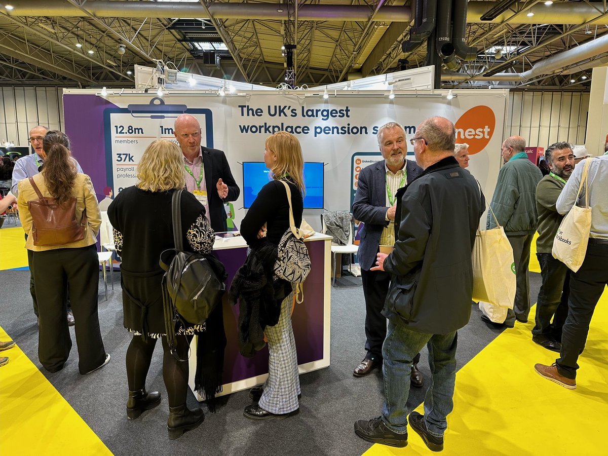 We're having a busy day at the Festival of Accounting & Bookkeeping! Come and say hello at stand E16!