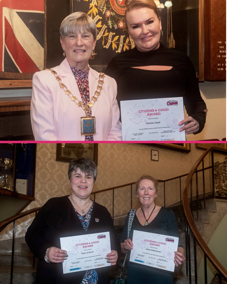 Congratulations to all our Citizens 4 Good Award recipients. If you would like to nominate a community hero for the next event click here. sefton4good.org.uk/citizens/ <a href="/SeftonMayor/">Mayor of Sefton</a> <a href="/ParkhavenTrust/">ParkhavenTrust</a> <a href="/saverimrose/">Save Rimrose Valley 🍃💚🍃</a> <a href="/OurLadyStarSea/">Our Lady Star ot Sea</a> #Sefton #Maghull