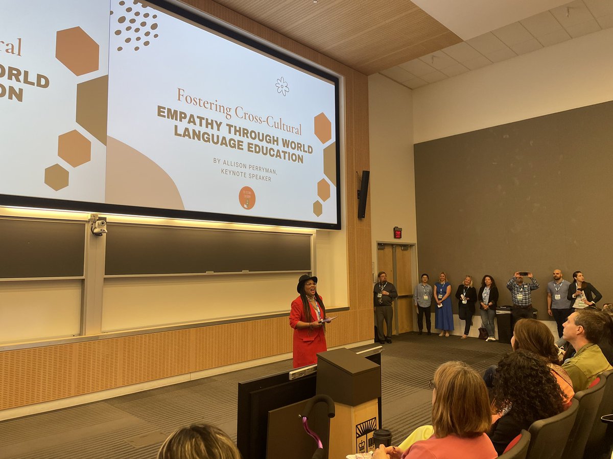 So excited to start the day <a href="/FLENJ/">FLENJ</a> thinking about empathy in WL with Allison Perryman #flenj24