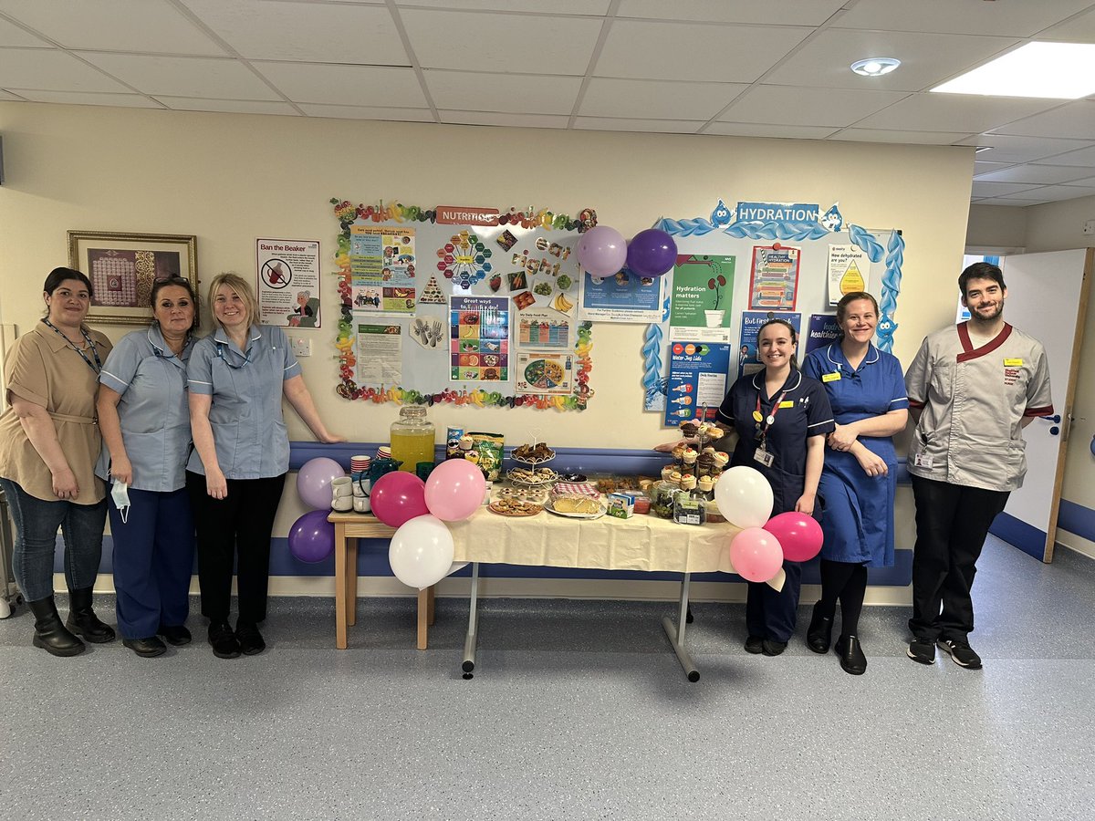Nutrition and hydration week 2024 - Afternoon Tea party on Ward A7 🎂❤️ <a href="/MedicineTRFT/">Division of Medicine, TRFT</a> @CindyStorer73 <a href="/MatronTeam/">care group 1. - medicine, matron team RFT</a>